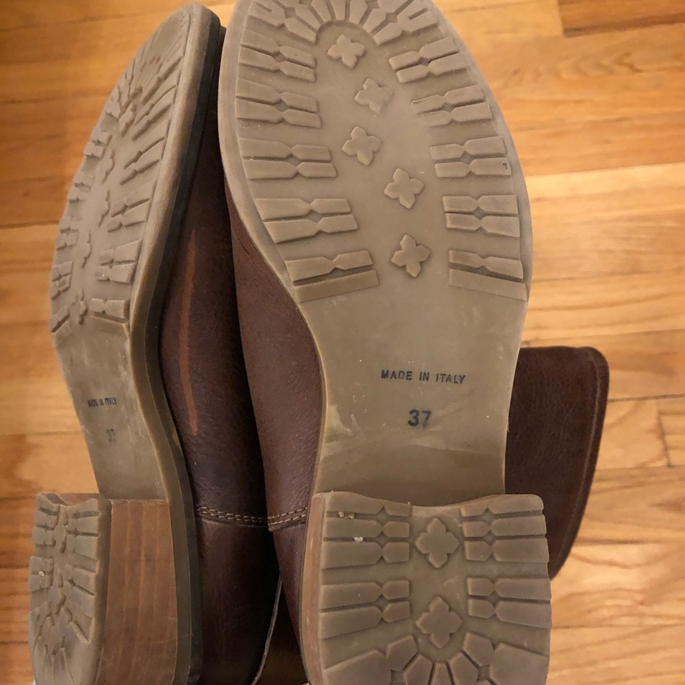 Italian Leather Boots with Buckle - Picture 8 of 8